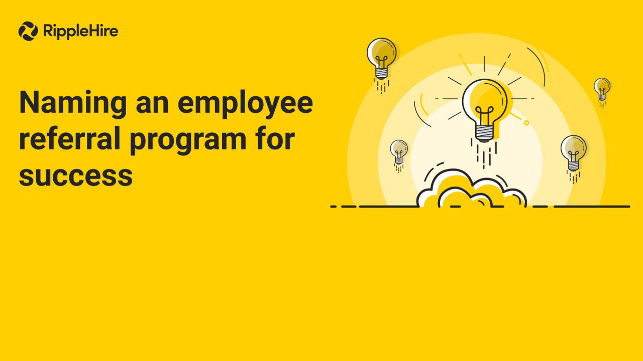 Naming an employee referral program for success